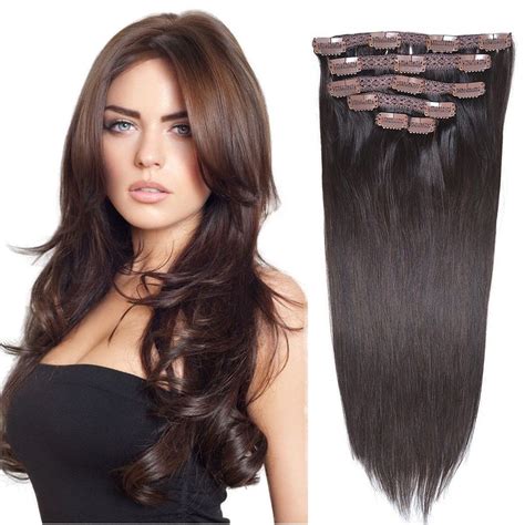 clip in extensions lockig|All natural easy to use clip